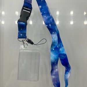 Lanyard keychain (Galaxy themed)